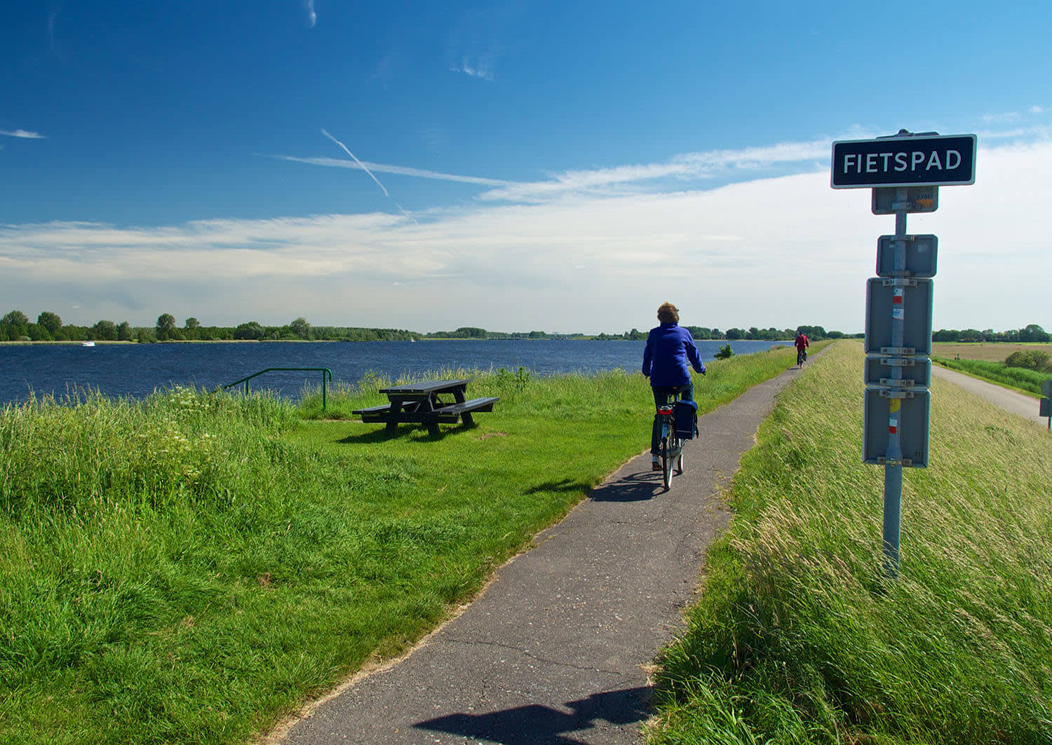 Fietsroute door Kampen, Harderwijk, Almere